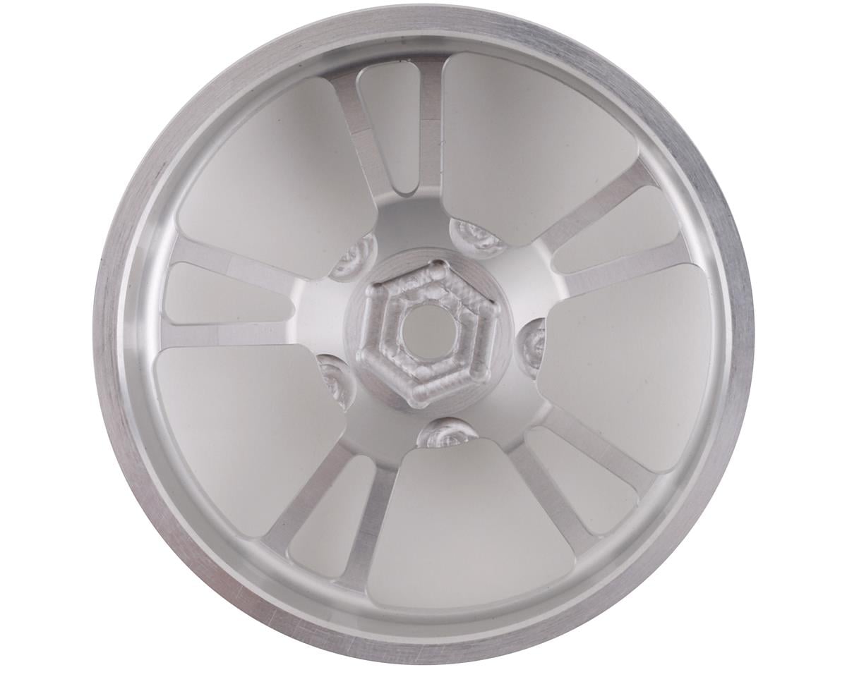 SSD RC V Spoke Aluminum Front 2.2” Drag Racing Wheels (Silver) (2)