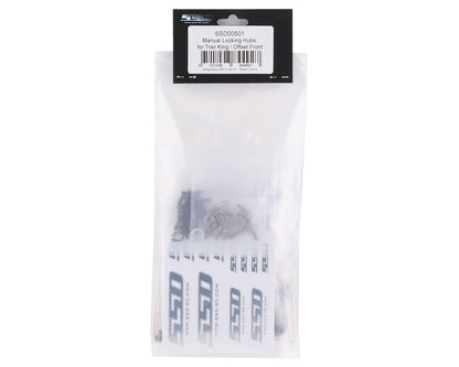 SSD RC Trail King/Offset Front Manual Locking Hub Kit