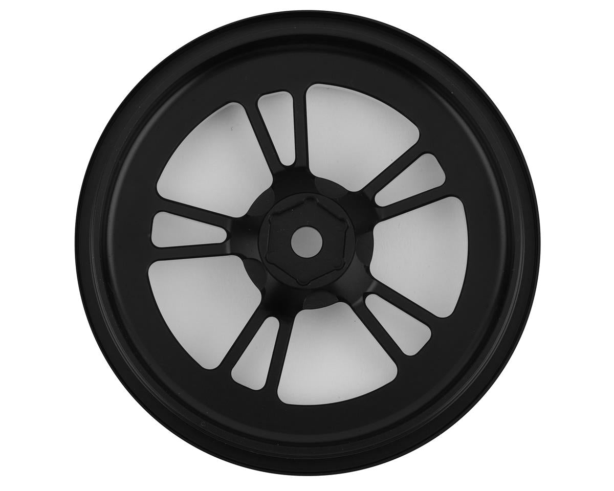 SSD RC V Spoke 2.2/2.7" Narrow Front Drag Wheels (Black) (2)
