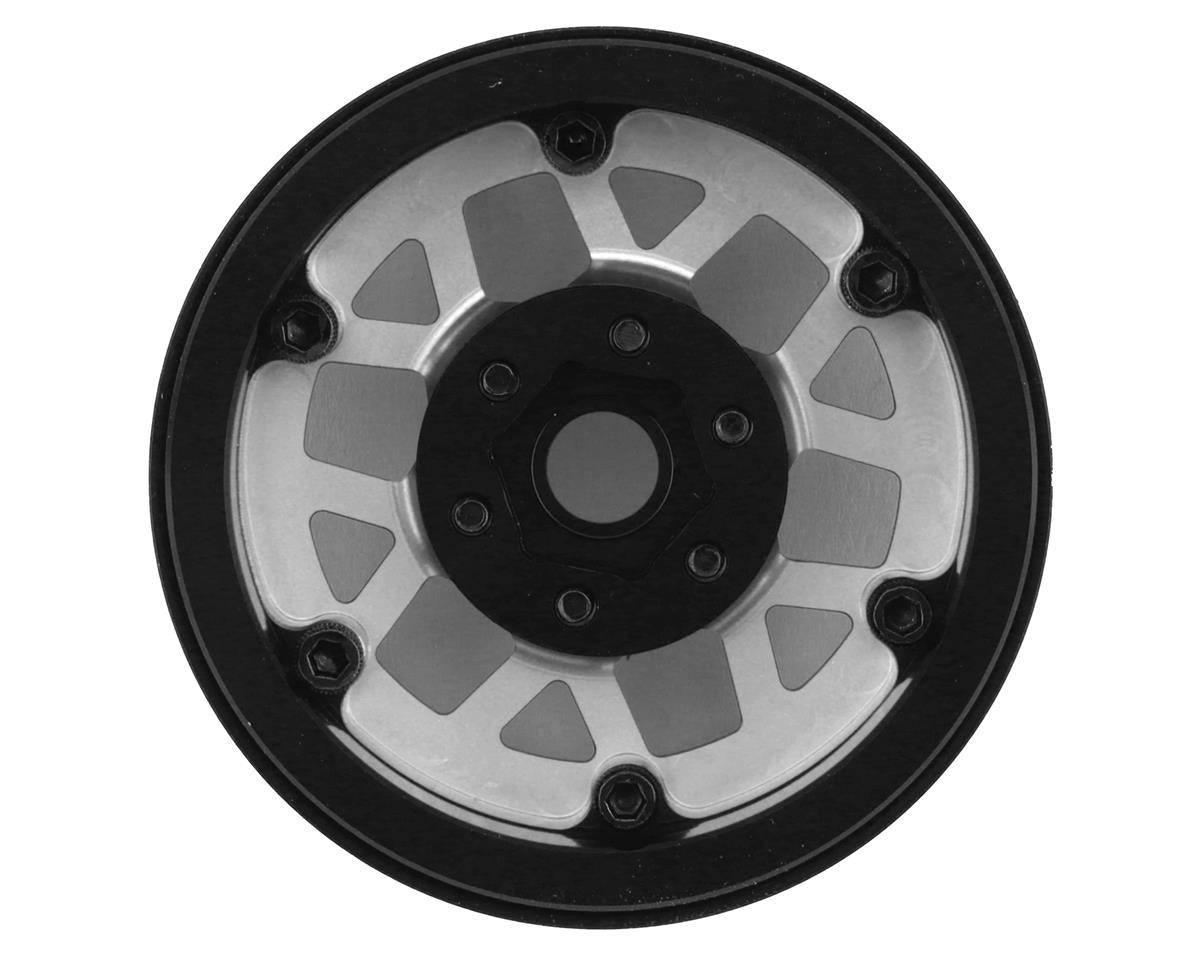 SSD RC 1.9"" Boxer Beadlock Wheels (Silver)