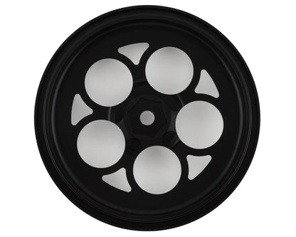 SSD RC 5 Hole 2.2/2.7" Narrow Front Drag Wheels (Black) (2)