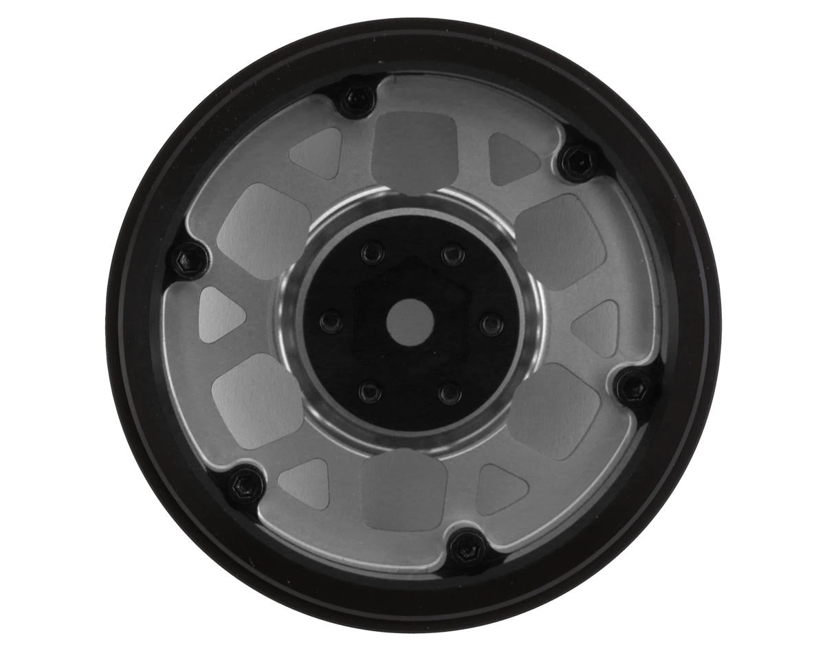 SSD RC 2.2” Boxer Beadlock Wheels (Silver) (2)
