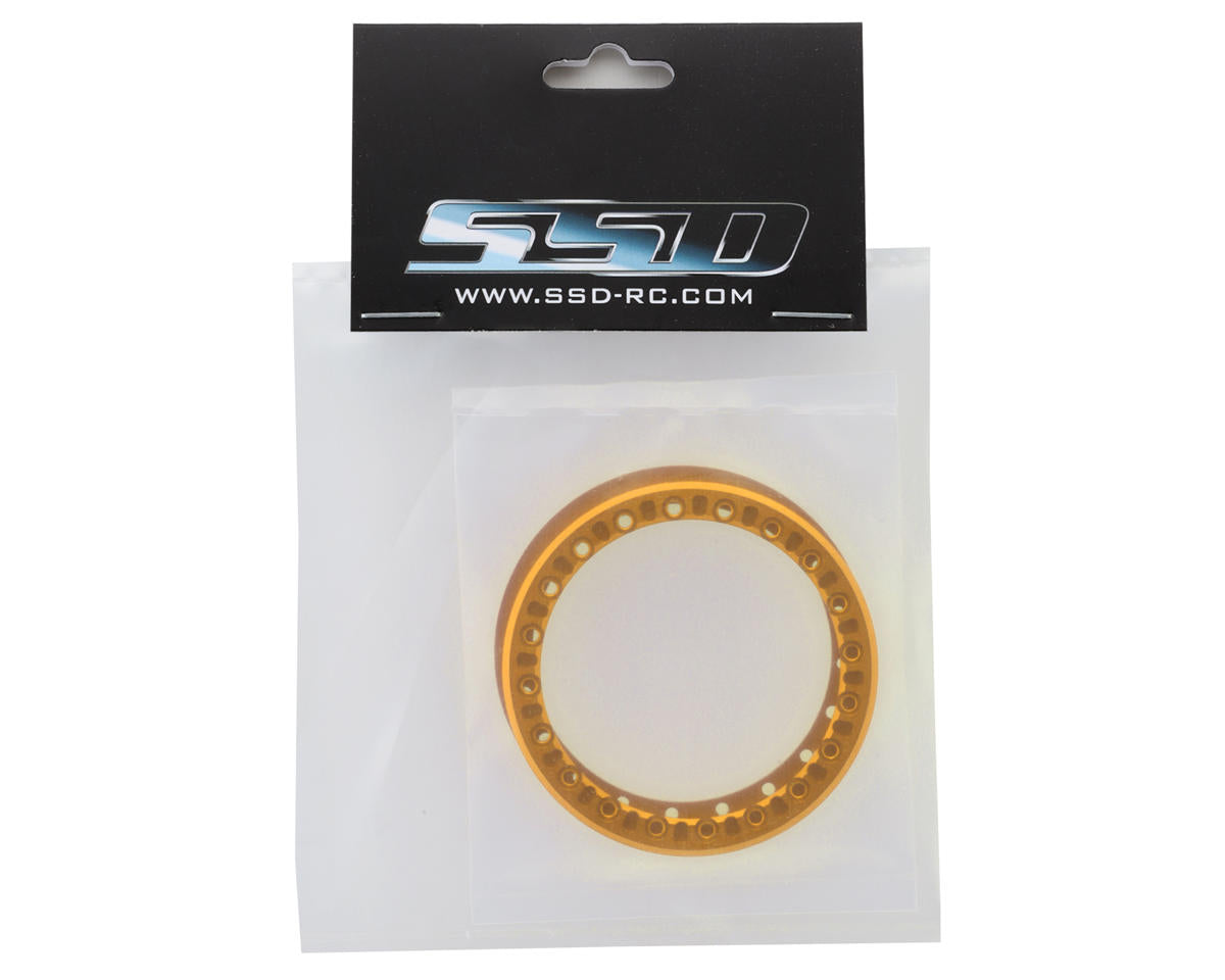 SSD RC 2.2” Aluminum Beadlock Rings (Gold) (2)