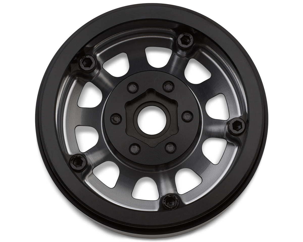 SSD RC 1.9” Dominator Beadlock Wheels (Silver) (2)