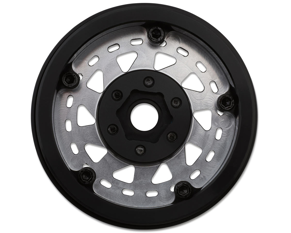 SSD RC 1.9” Bruiser Beadlock Wheels (Silver) (2)