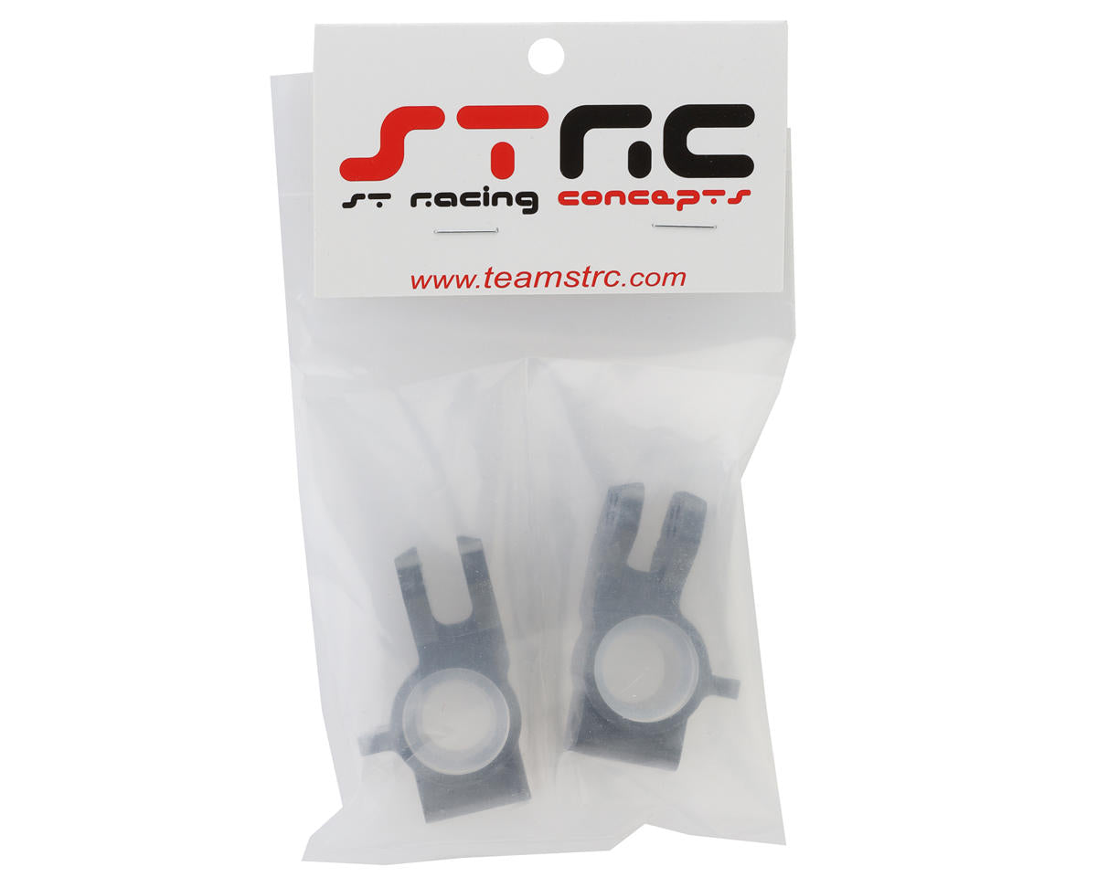 ST Racing Concepts Arrma 6S BLX Aluminum Rear Hub Carriers (Gun Metal) (2)
