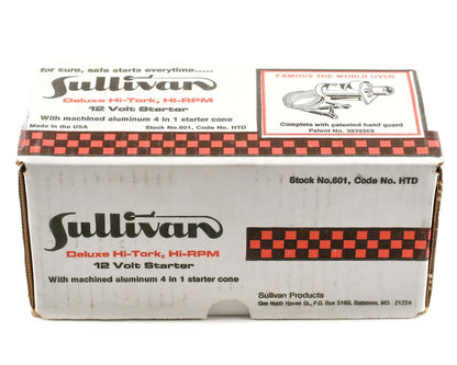 Sullivan Heavy Duty Deluxe Electric 12V Starter