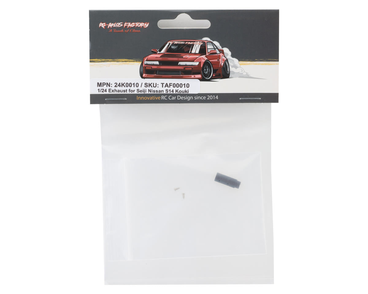 24K RC Technology 1/24 Seiji Nissan S14 Kouki Body Exhaust