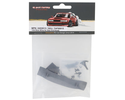 24K RC Technology 1/24 Seiji Nissan S14 Kouki Body Rear Wing