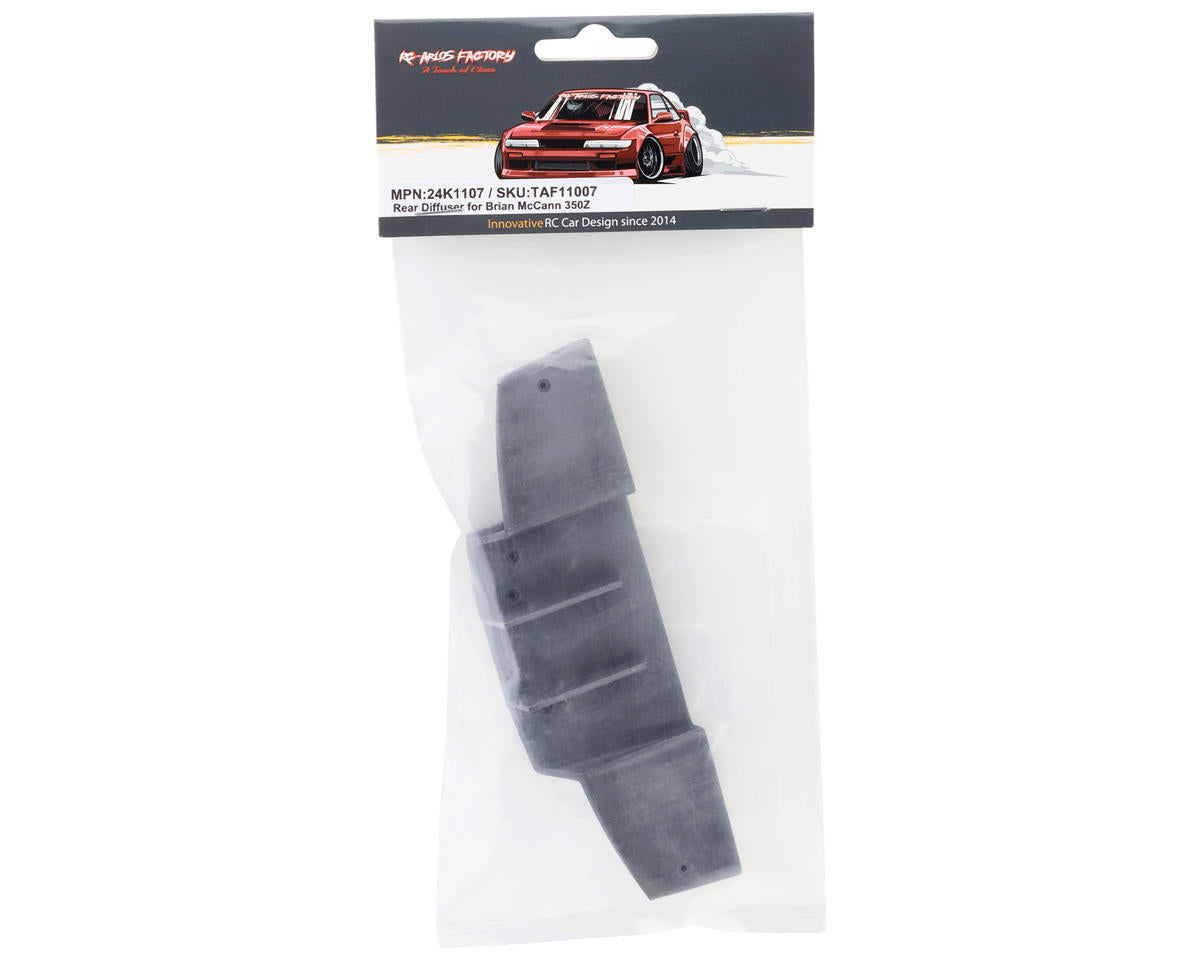 24K RC Technology 1/10 Brian McCann Nissan 350Z Rear Diffuser