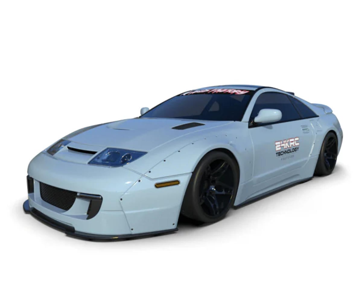 24K RC Technology 1/10 Nissan 300zx Twinz Design Drift Body (Clear)