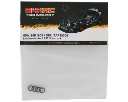 24K RC Technology 1/10 Audi Emblem