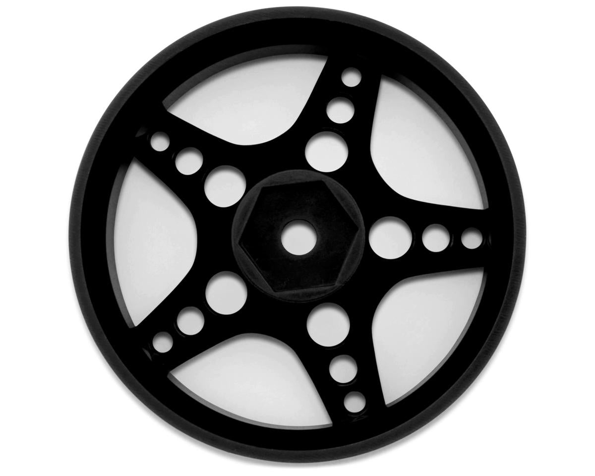 24K RC Technology 1/10 R-Fighter Drift Wheels (Black) (2) (6mm Offset)