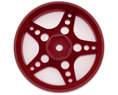 24K RC Technology 1/10 R-Fighter Drift Wheels (Red) (2) (8mm Offset)