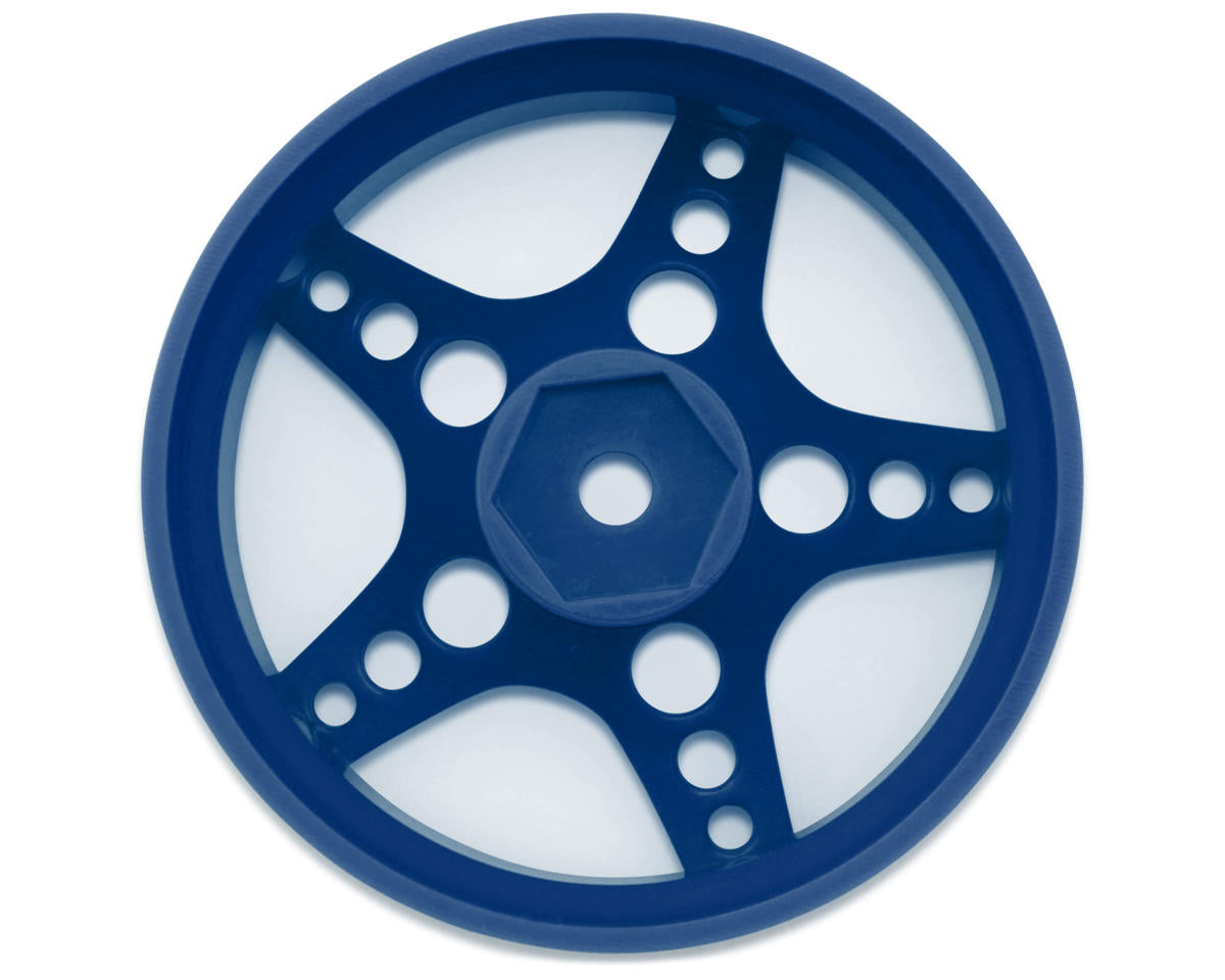 24K RC Technology 1/10 R-Fighter Drift Wheels (Blue) (2) (8mm Offset)