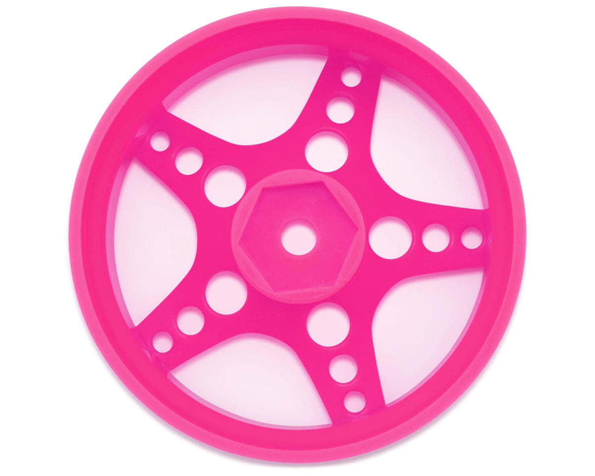 24K RC Technology 1/10 R-Fighter Drift Wheels (Pink) (2) (8mm Offset)
