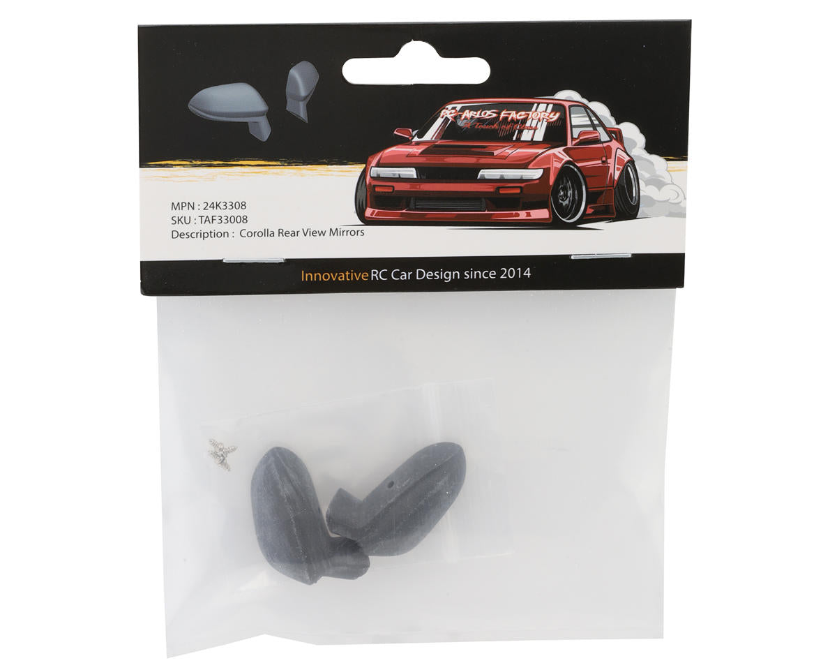 24K RC Technology Toyota Corolla GR 1/10 Side Mirrors (2)