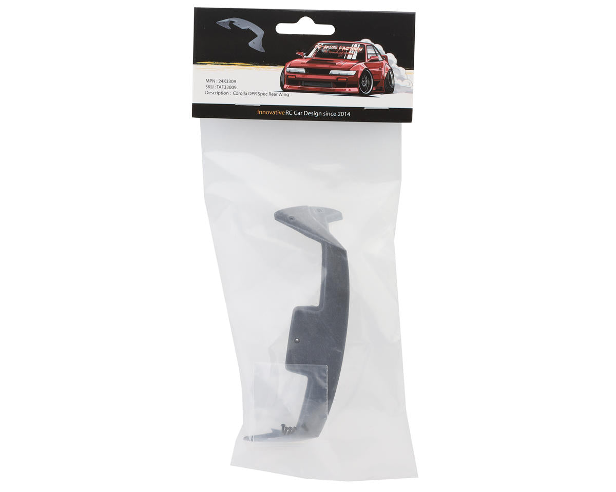 24K RC Technology Toyota Corolla GR 1/10 Rear Wing (DPR Spec)