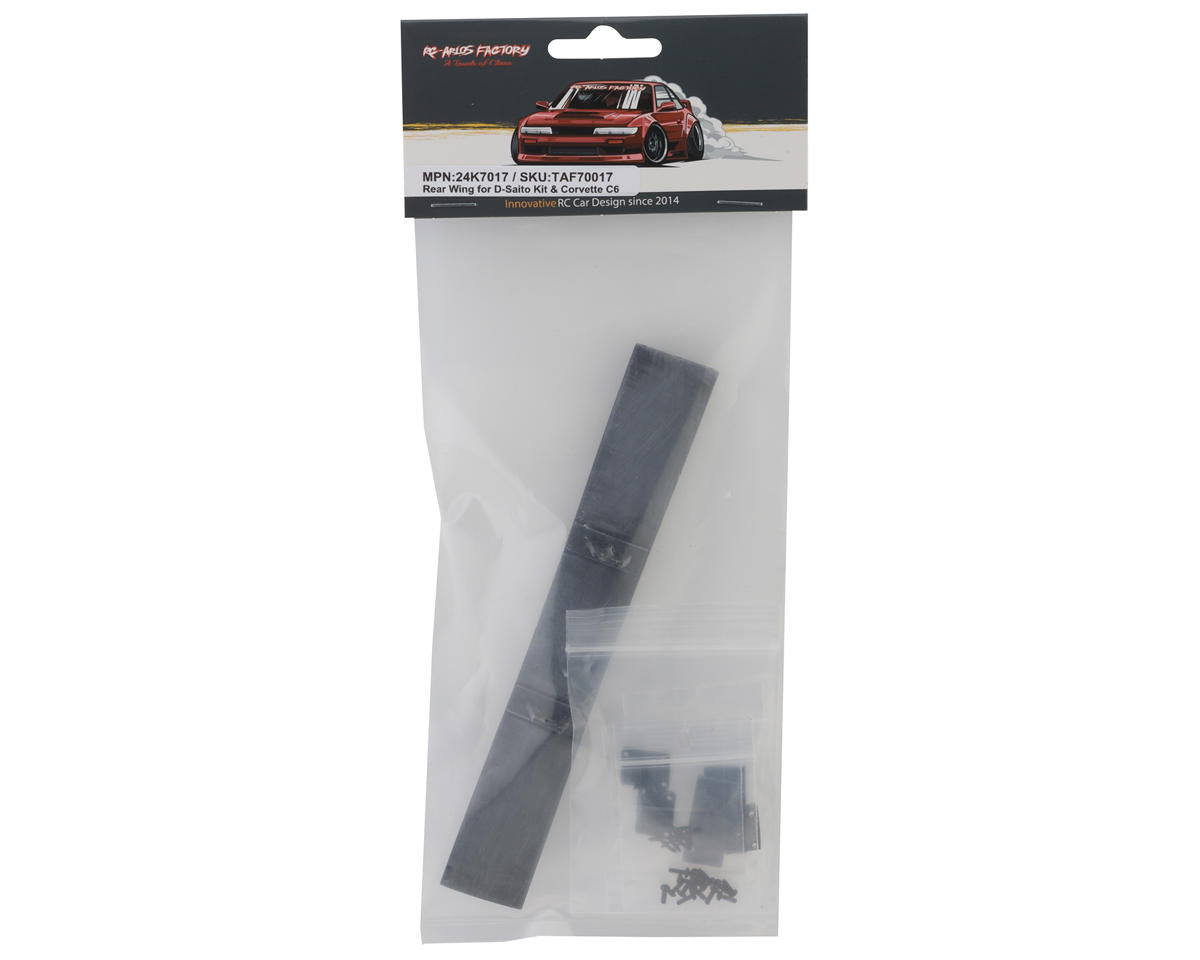 24K RC Technology 1/10 Corvette C6 Z06 D-Saito Rear Wing