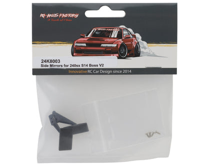 24K RC Technology 1/10 240sx S14 Boss V2 Side Mirrors (2)