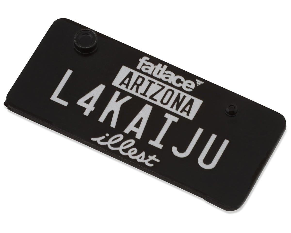 24K RC Technology 1/10 240sx S14 Boss V2 Rear License Plate