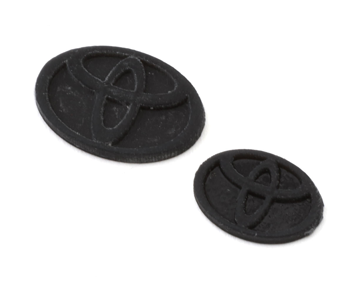24K RC Technology 1/10 Toyota Yaris GR Emblems (2) (Front/Rear)
