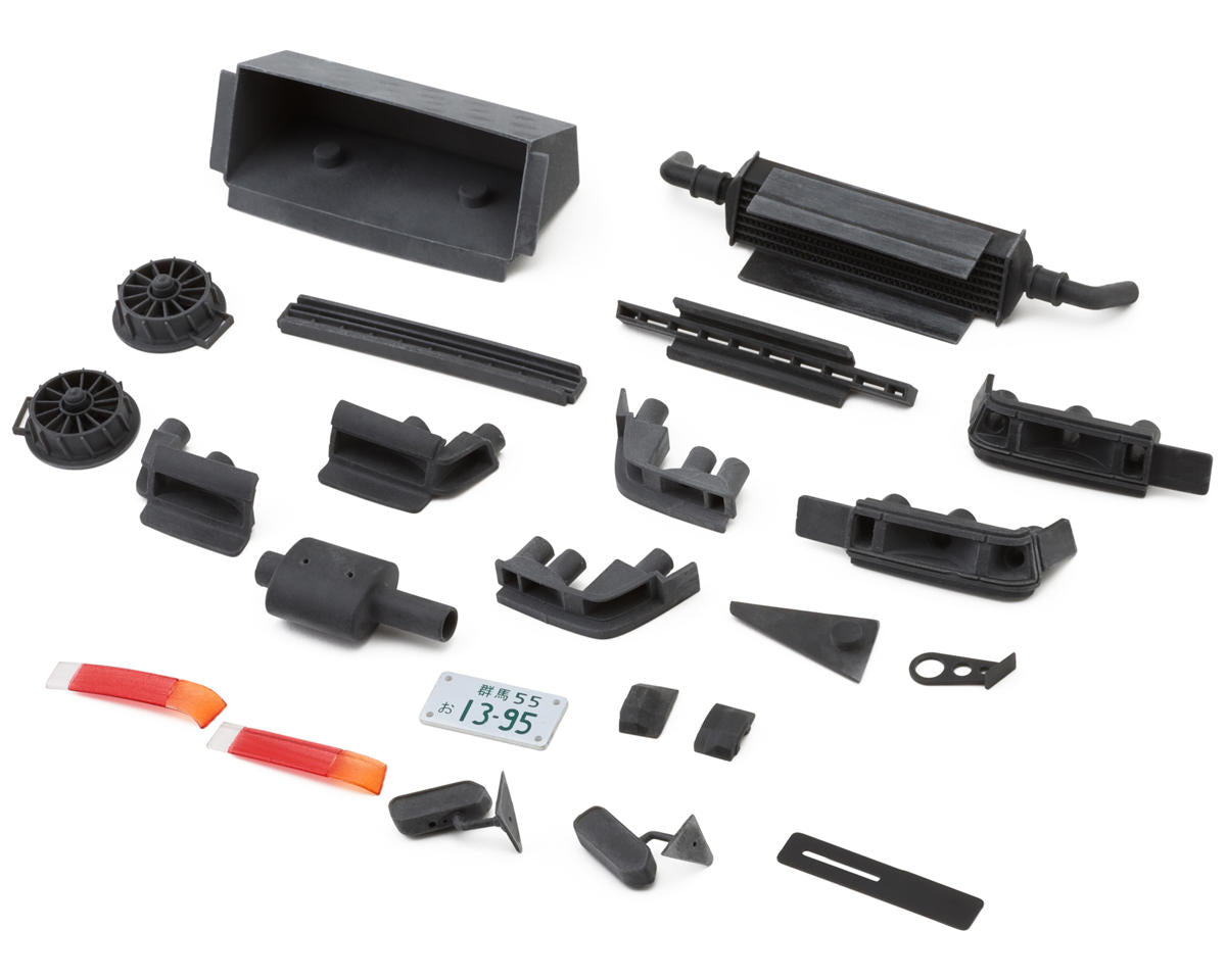 24K RC Technology 1/10 13th Anniversary D-Works Full Body Set (Clear)