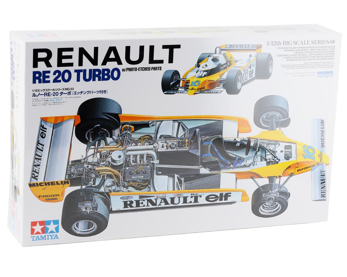 Tamiya 1/12 Renault RE-20 Turbo Model Kit