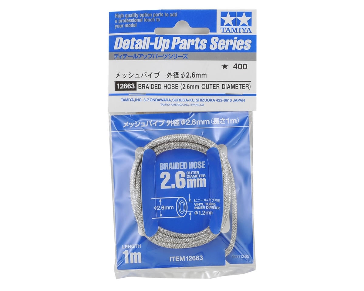 Tamiya 2.6mm Braided Hose