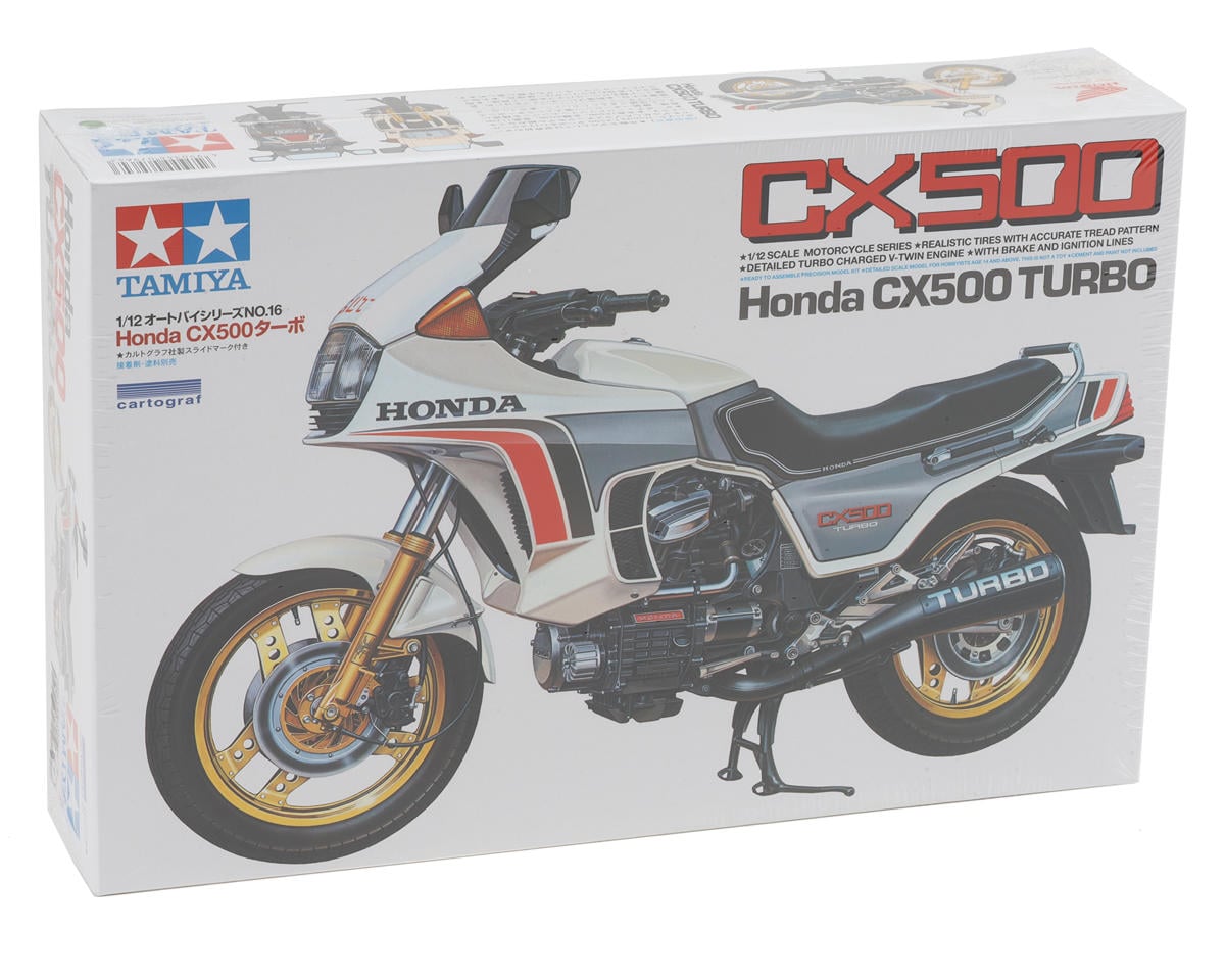 Tamiya 1/12 Honda CX500 Turbo Motorcycle Model Kit