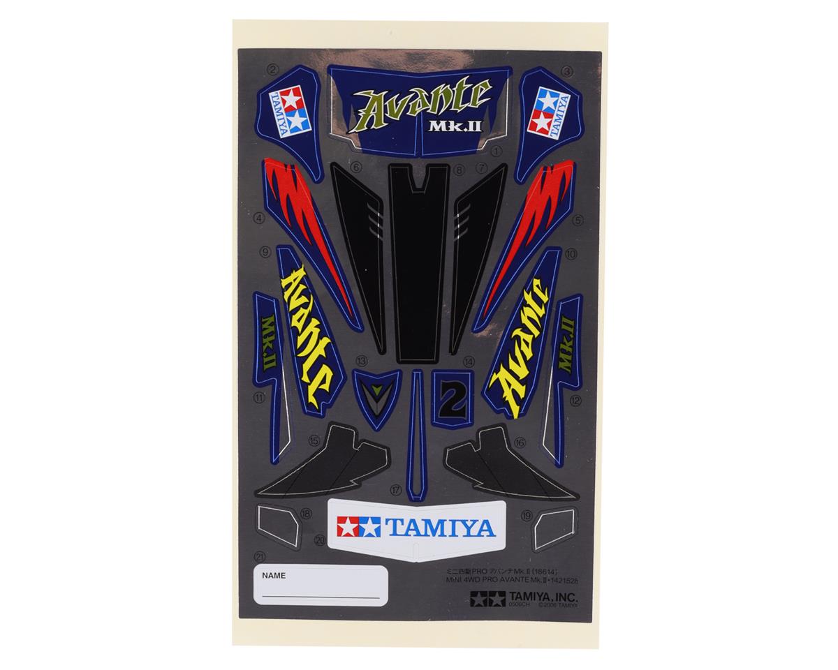 Tamiya JR Mini 4WD Avante Mk.II Body (Clear)