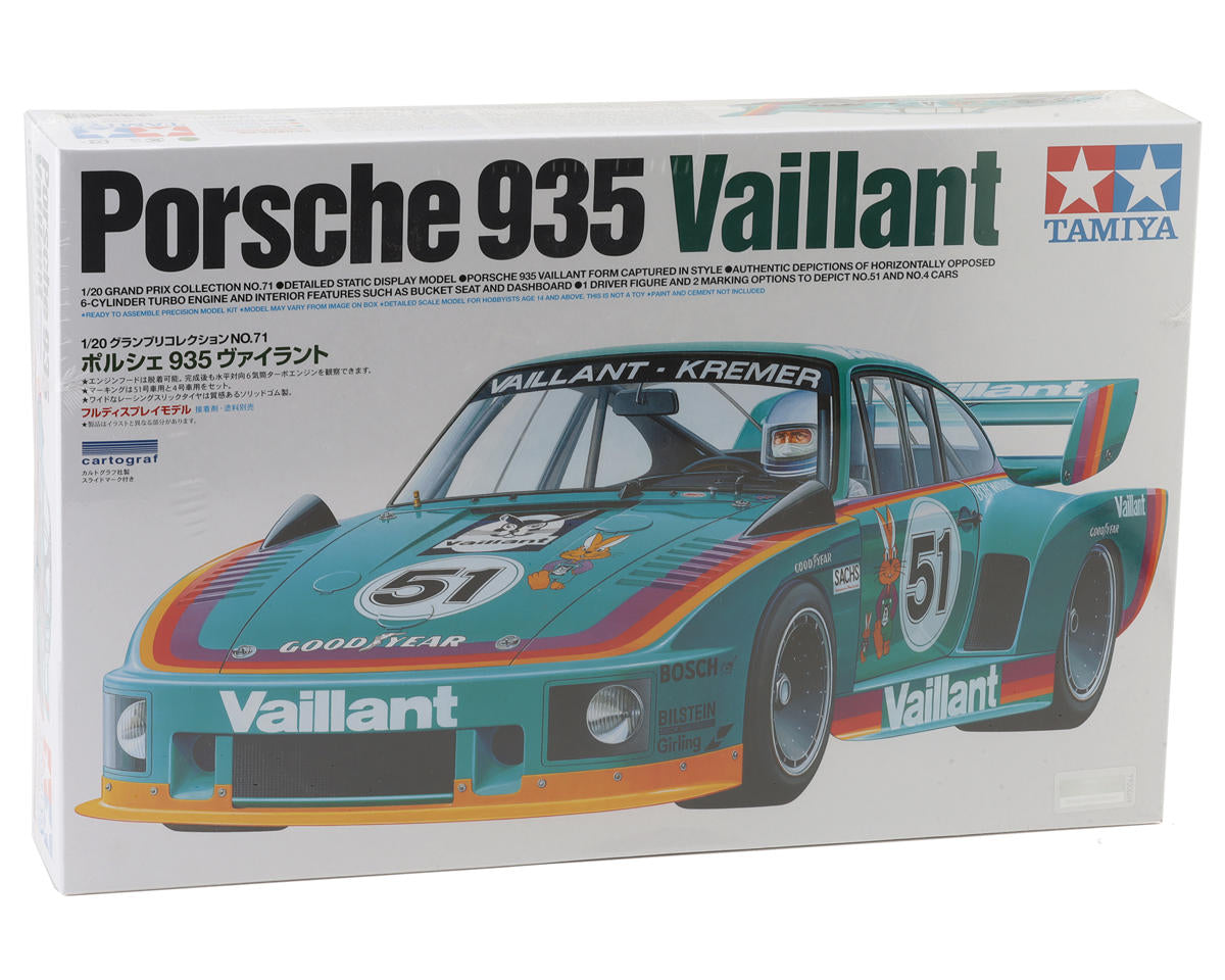 Tamiya 1/20 Scale Porsche 935 Valliant Model Kit