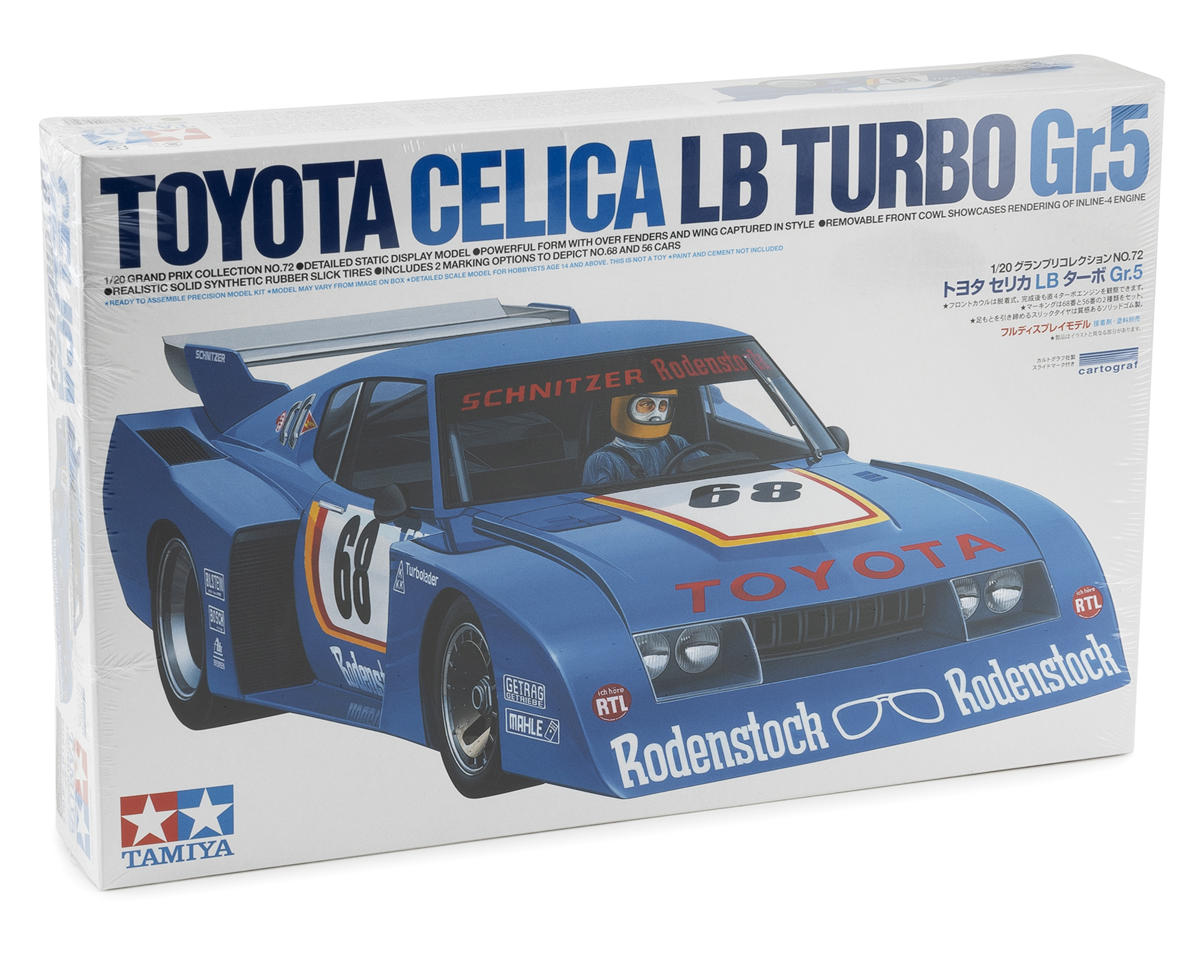 Tamiya 1/20 Toyota Celica Turbo Gr.5 Model Kit