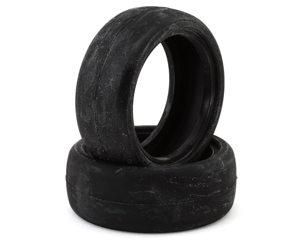 Tamiya Reinforced Rubber 1/10 TC Racing Tires (24mm) (2) (Medium)