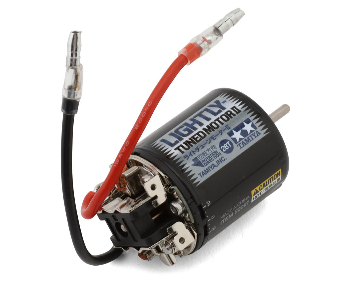 Tamiya 28T Lightly-Tuned Motor II Brushed Electric Motor