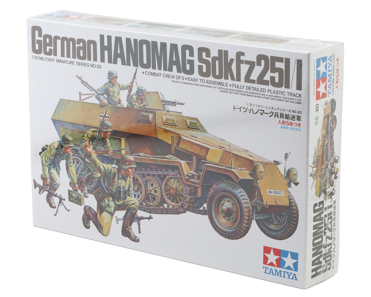 Tamiya 1 35 GERMAN HANOMAG 251 1