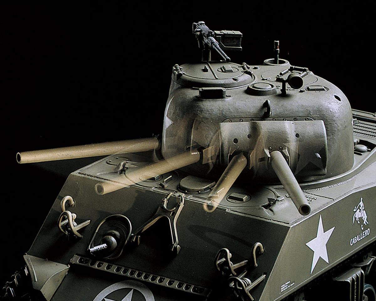 Tamiya 1/35 U.S. M4A3 Sherman RC Model Medium Tank Kit