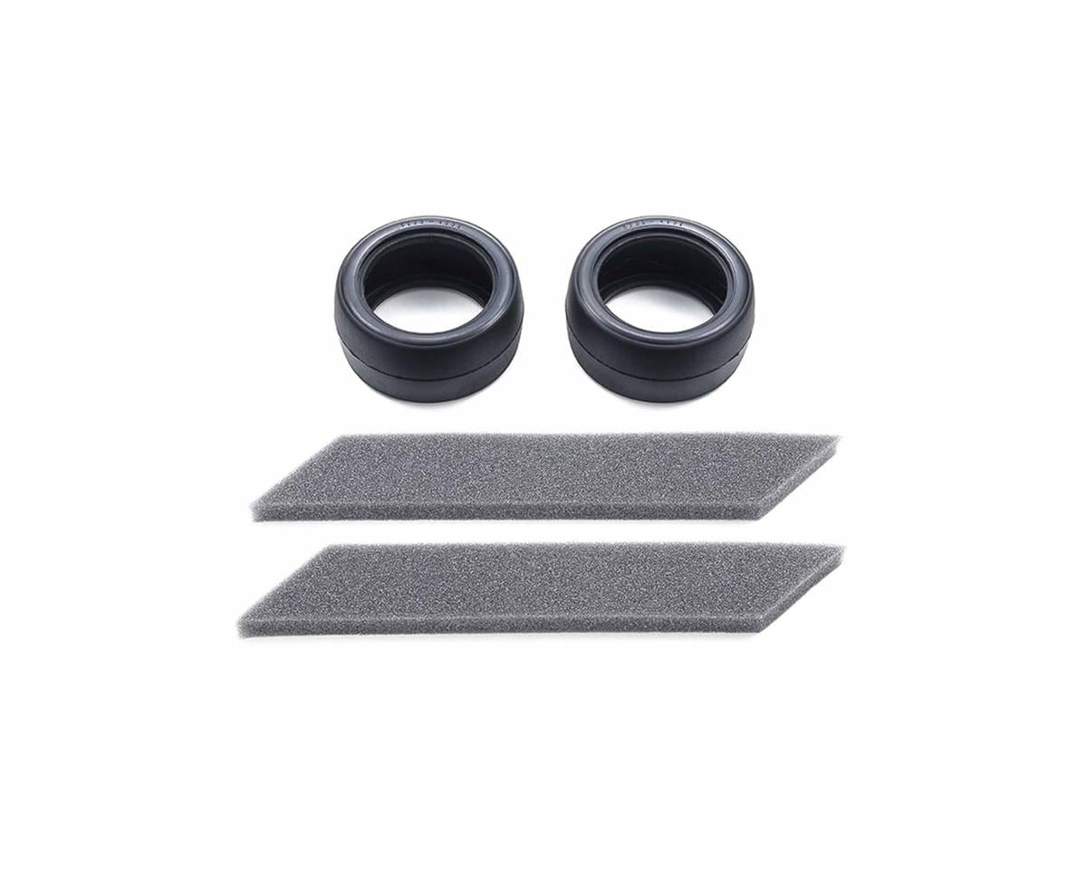 Tamiya 1/10 Tamiya Rear Racing Slick Tires & Inserts (2)