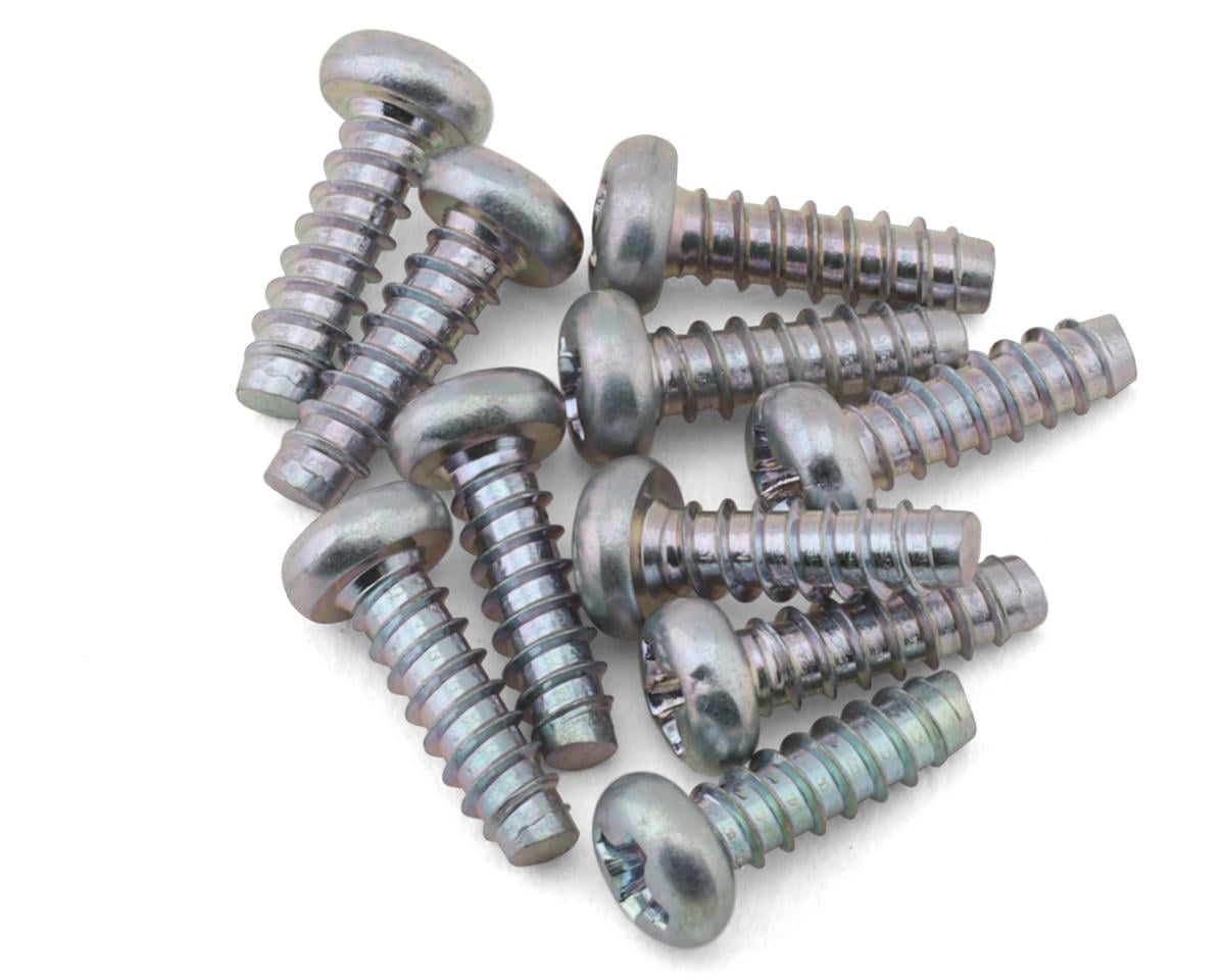 Tamiya 3x10mm Self Tapping Screws (10)
