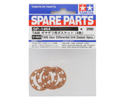 Tamiya Gear Differential Gaskets (4)