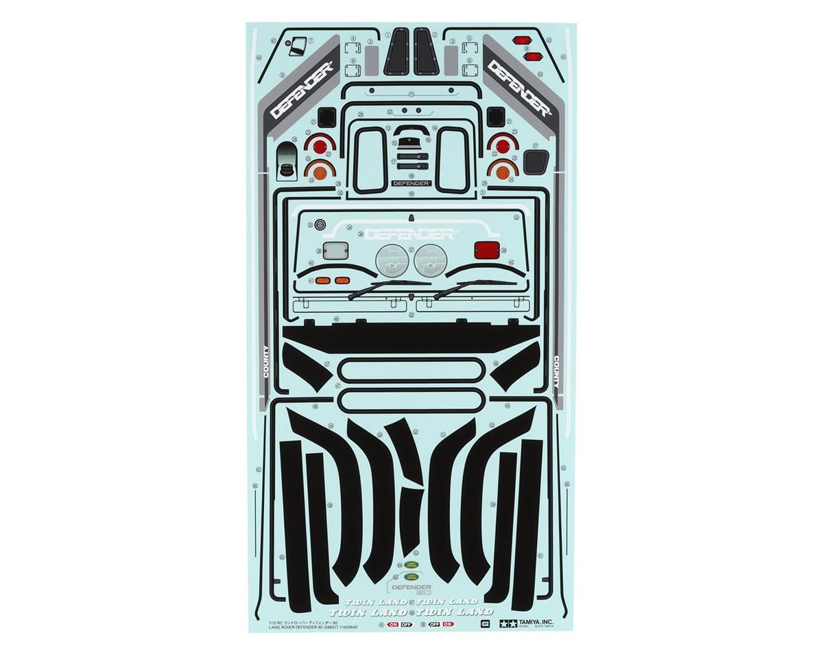 Tamiya Land Rover Defender 90 Body Set (Clear)