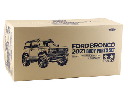 Tamiya 2021 Ford Bronco 1/10 Body w/Parts Set (Clear)