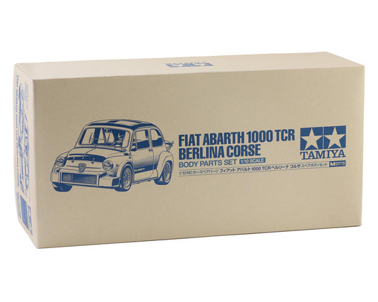 Tamiya Fiat Abarth 1/10 1000 TCR Berlina Corse Body Set (Clear) (M-Chassis)