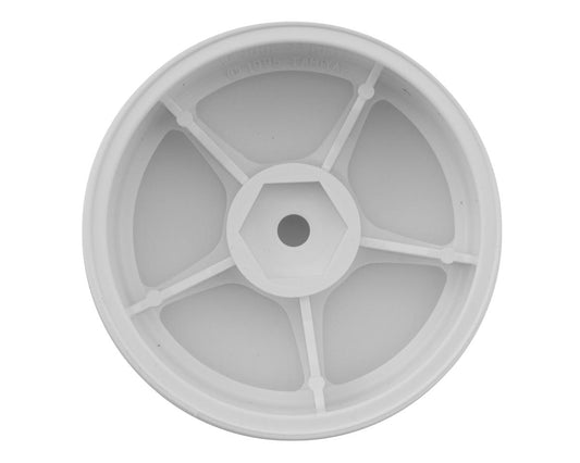 Tamiya 5-Spoke 1/10 On-Road Wheels w/Wheel Nuts (White) (2)