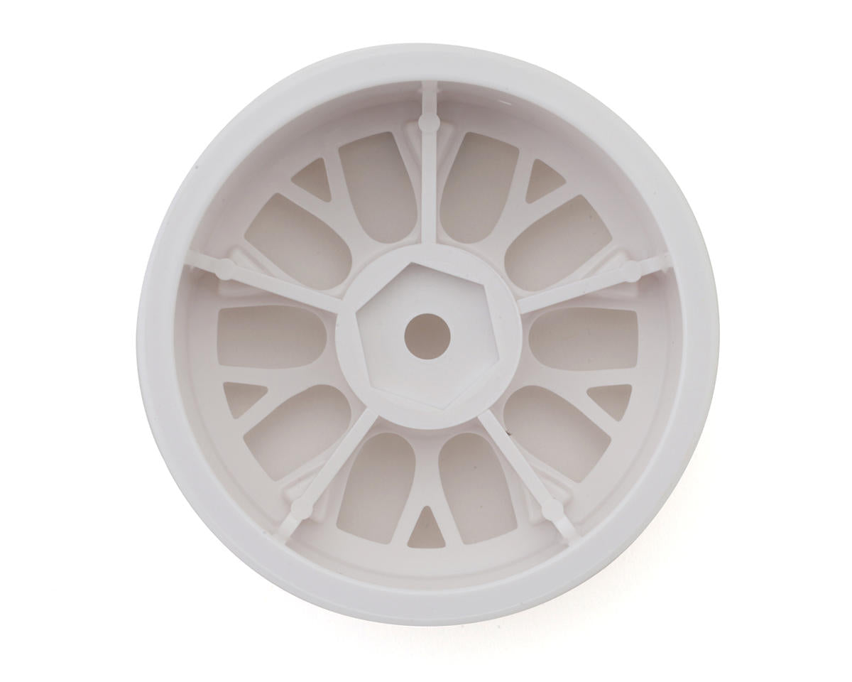 Tamiya 1/10 TC 24mm Narrow Mesh Wheels (White) (4) (2mm Offset)