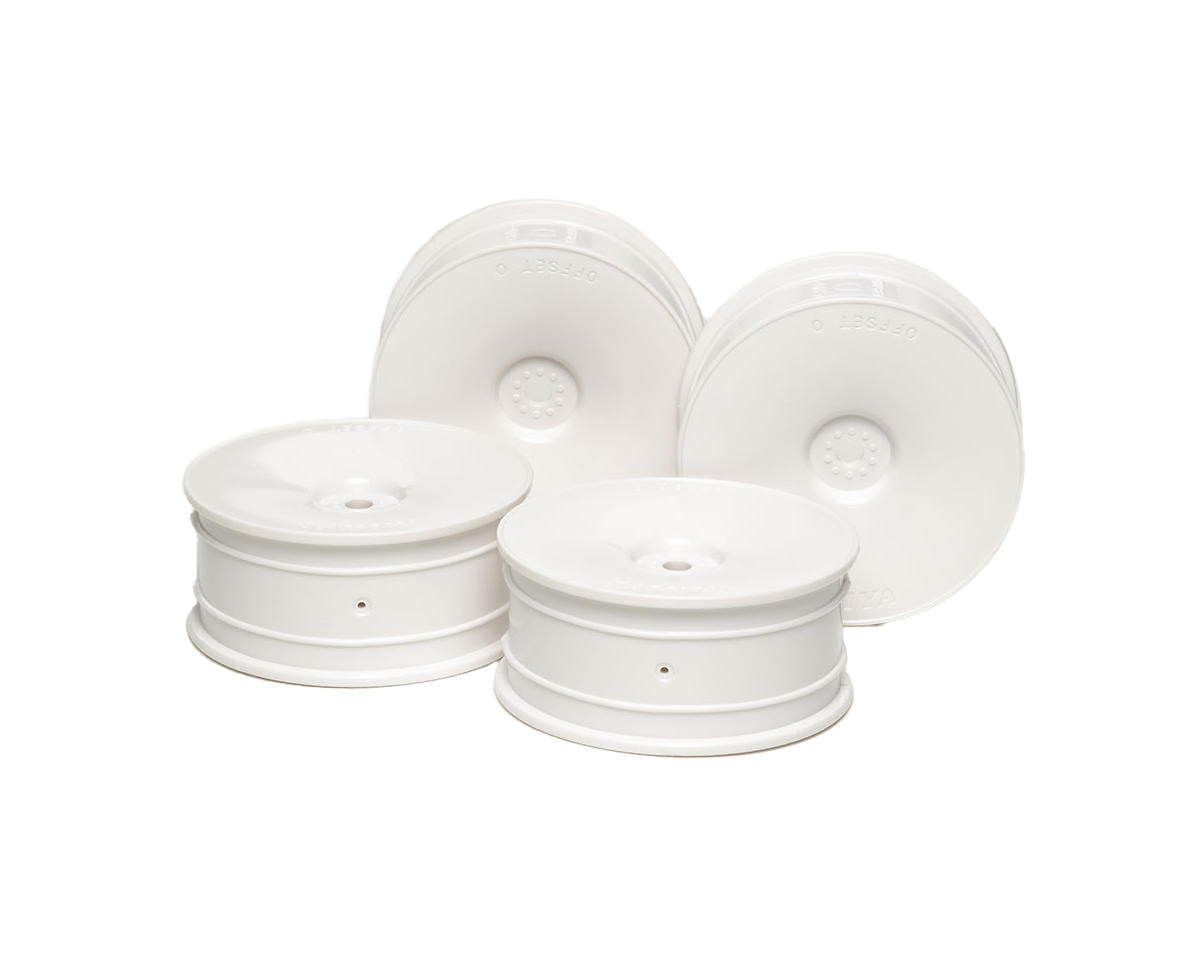 Tamiya Wheels (4): White Dish, Offset Wheels O(LE)
