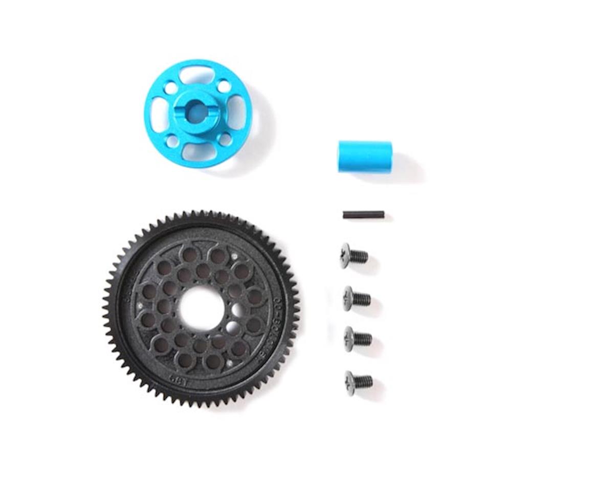Tamiya TT-02 High Speed Spur Gear w/Aluminum Mount (68T)