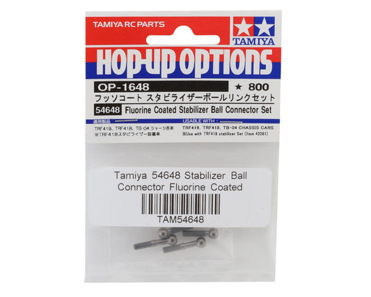 Tamiya TRF418 Fluorine Coated Stabilizer Ball Connector (4)