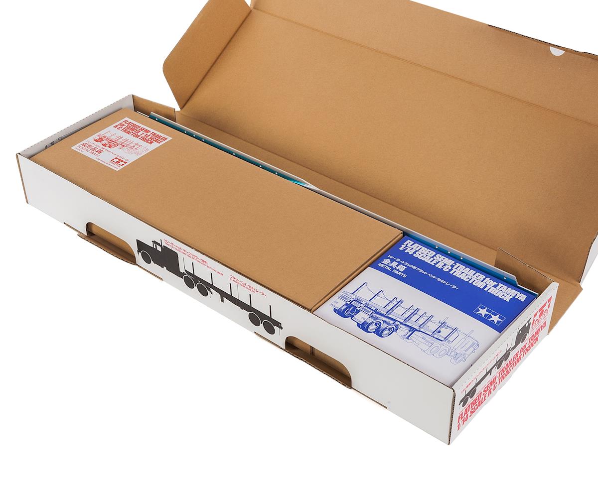 Tamiya 1/14 Semi Truck Flatbed Trailer