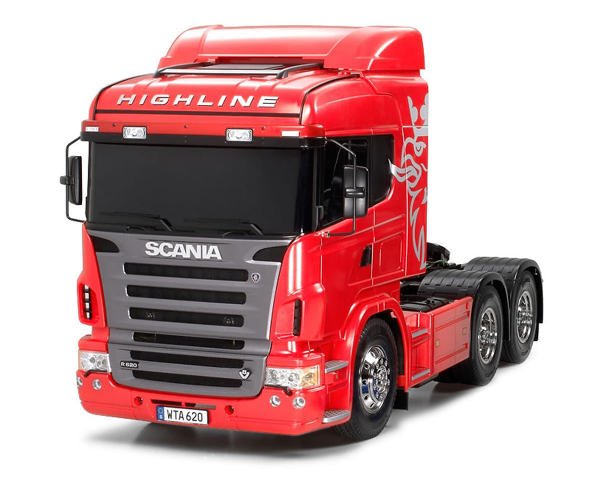 Tamiya 1/14 Scania R620 Highline 6x4 Electric Semi-Truck Kit